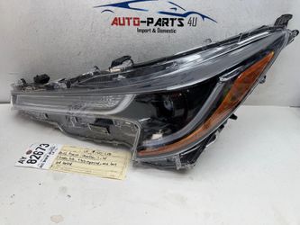 1broken tab 2020 - 2021 - 2022 TOYOTA COROLLA LE L LEFT LED HEADLIGHT OEM AY82673