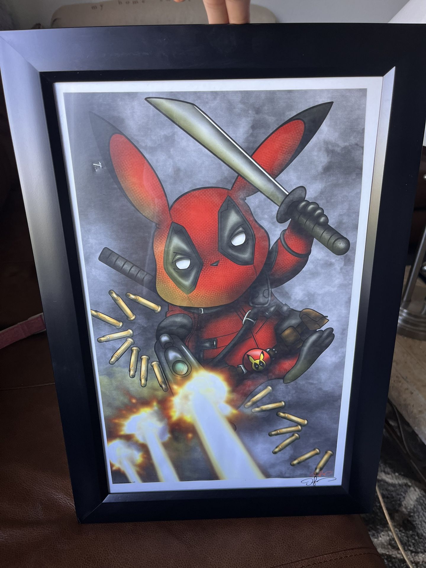 Pikachu + Deadpool Picture!