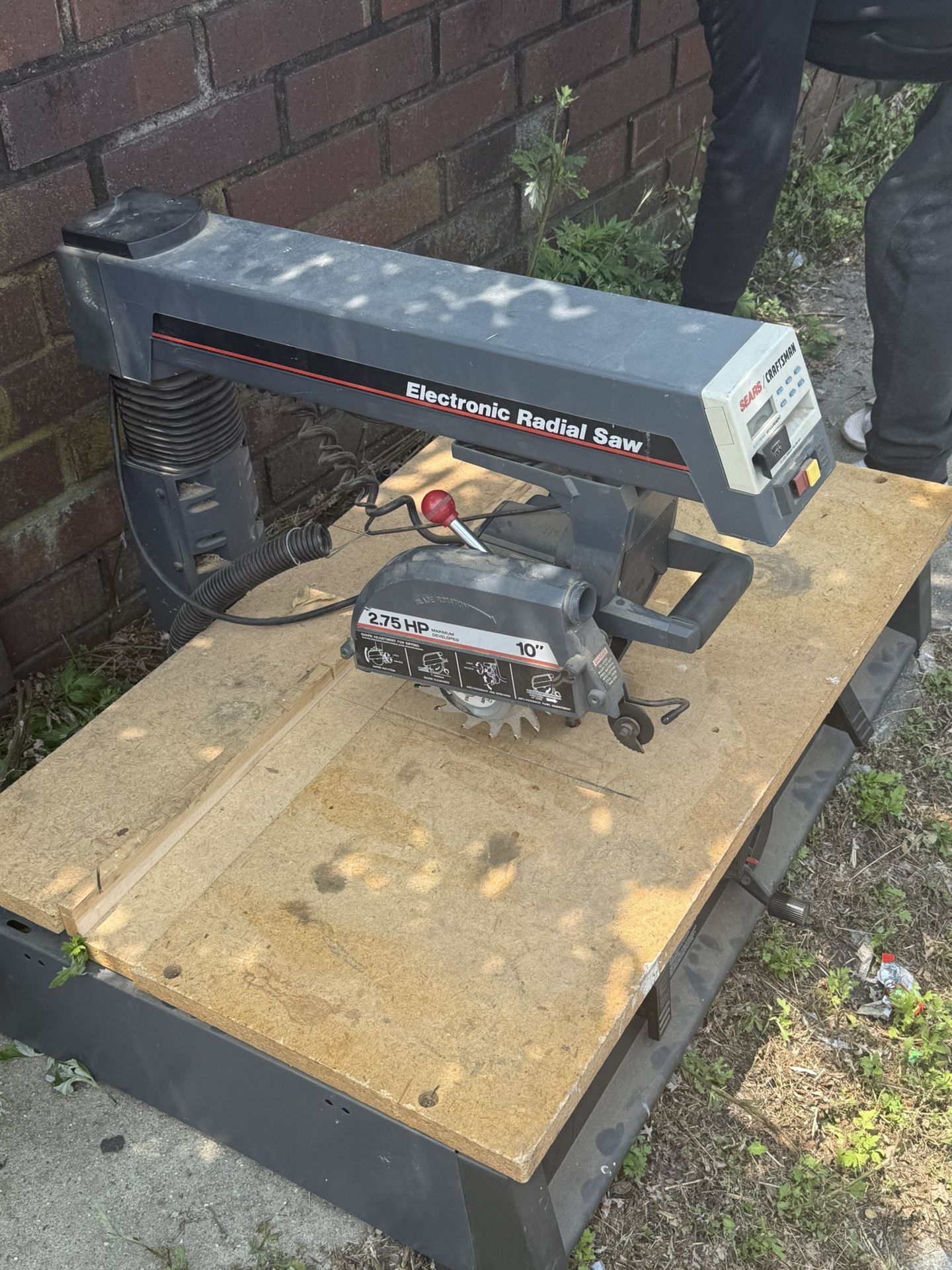 Sears craftsman electrical radio saw