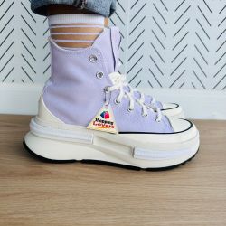 🤩Size 6.5 Women Shoes Converse Run Star Hike Legacy CX High Top Violet Platform