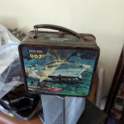 1966 James Bond 007 Metal Lunch Box 