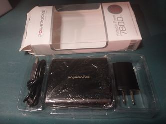  NEW PowerRocks 7800mAh Magic Cube Portable Charger  w/ Original Pkg