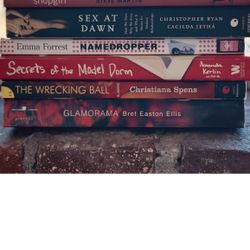 Assorted Books Novels And Coffee Table 