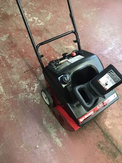 21” Mtd Single Stage Snowblower 