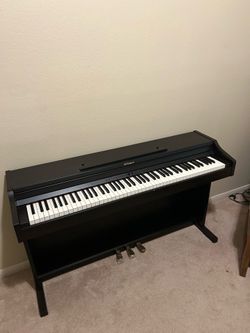 Roland RP501R Digital Upright Home Piano - Black