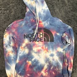 The North Face Men's Custom Galaxy Tie Dye Pullover Hoodie