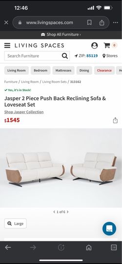 Loveseat living spaces