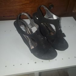 Carlos Santana Wedges 71/2 Or 8 Not Sure 