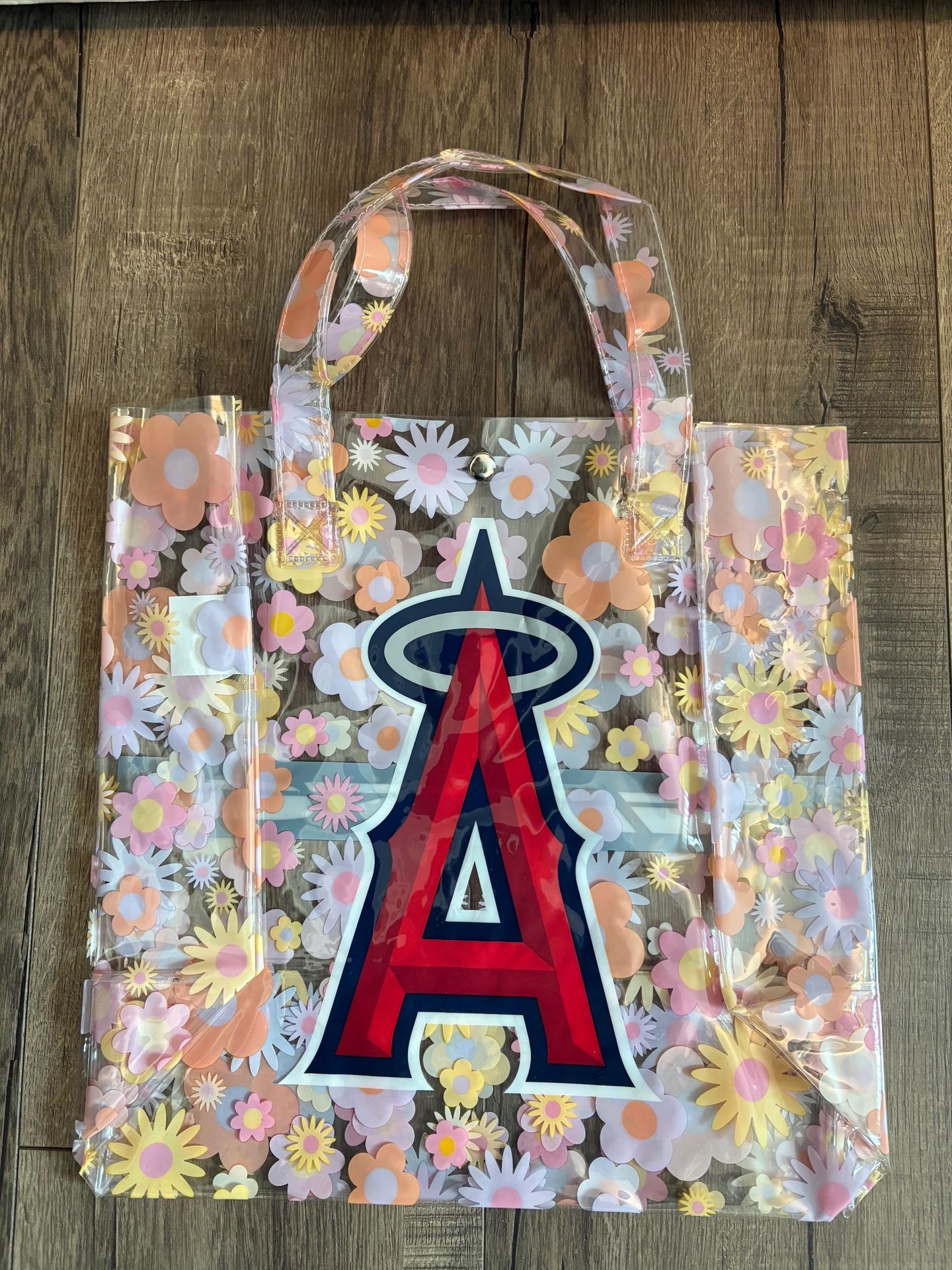 cute womens angels re usable tote bag