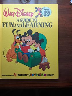 Walt disney a guide to fun and learning 10 Volumes 