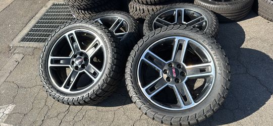 WHEELS OEM 22” STOCK CHEVY TAHOE YUKON DENALI 