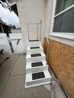 Yacht stairs