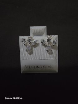 Silver 925 Angel Design Earings 100% Plata