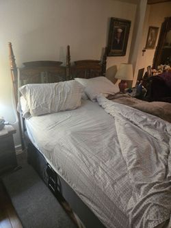 Queen bed frame