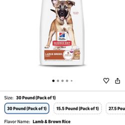 Brand New Hills Science Puppy Food For Large Breed