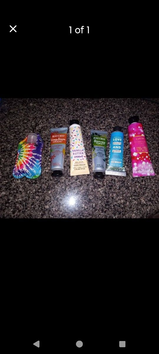 Lotions And Hand Sanitizer Clip Holder