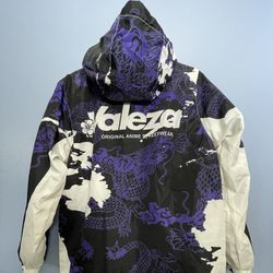 VALEZA Lifestyle Anime Streetwear Hooded Windbreaker Jacket