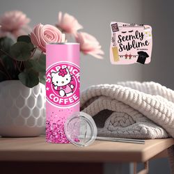Hello Glitter 20oz Tumbler - Valentine’s Day
