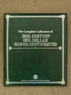 Complete Collection Of One-Dollar Silver Certificates
