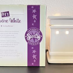 Scentsy DIY Square White Warmer 
