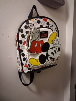 Mickey Mouse Backpack &Fanny Pack . beautiful Americana, 100%leather ,new,super quality, pick up in uptown 1224w.wilson ave Chicago IL 60640. Availabl
