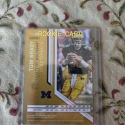 Tom Brady Rookie Card