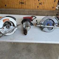 Skilsaw Taladro Y Un Rerucho Chico 