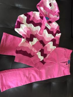 Childrens Place set girls 6/7 nwt Sweater