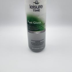 Leisure Time Fast Gloss Cleaner for Spas and Hot Tubs, 16 Oz Bottles