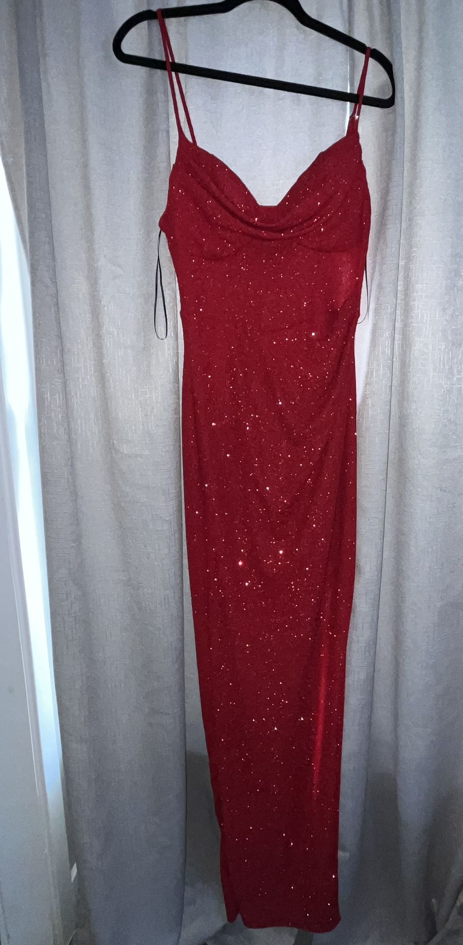 Long Red Dress
