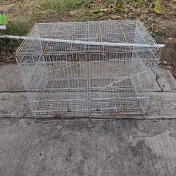 Outdoor Kept Animal Cage Rabbit, Bird, Small Mammal Cage Plain