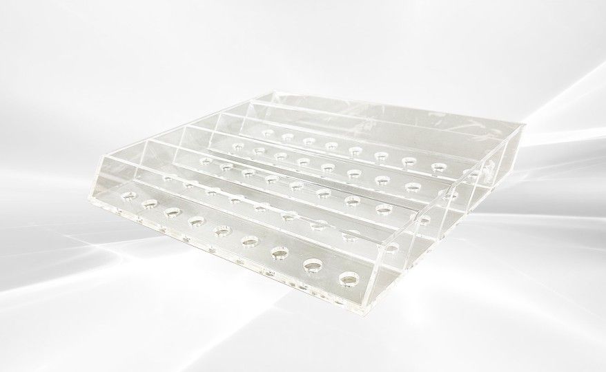 45 Holes Acrylic Holder Popsicle Display Tray PDT45