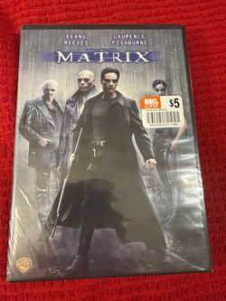 The Matrix DVD (1999) Keanu Reeves Laurence Fishburne Sci-Fi Action Movie Widescreen