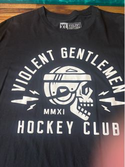 Violent Gentleman HOCKEY CLIB Men's Size XL