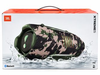 JBL Xtreme 5 Portable Bluetooth Speaker Waterproof IP68 Camo 28H Battery