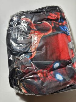 A Kid Spider-Man Backpack A Three And One lunch Kit And Pencil Bag