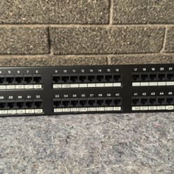 Unicom 48-Port Cat5 Patch Panel – Excellent Used Condition