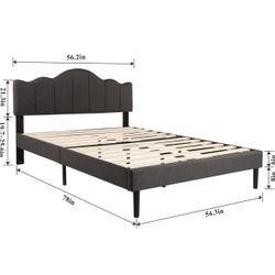 Bed Frame With Headboard 