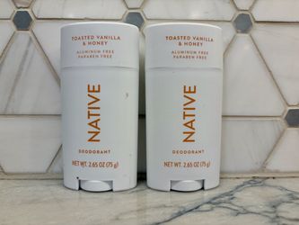 Native Toasted Vanilla & Honey Deodorant. New/unopened.