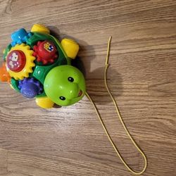 Pull Along Turtle Toy