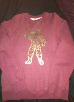 Billionaire Boys Club BBC Burgundy crewneck sweater size medium bape supreme stussy undftd diamond nike vans obey 10 deep