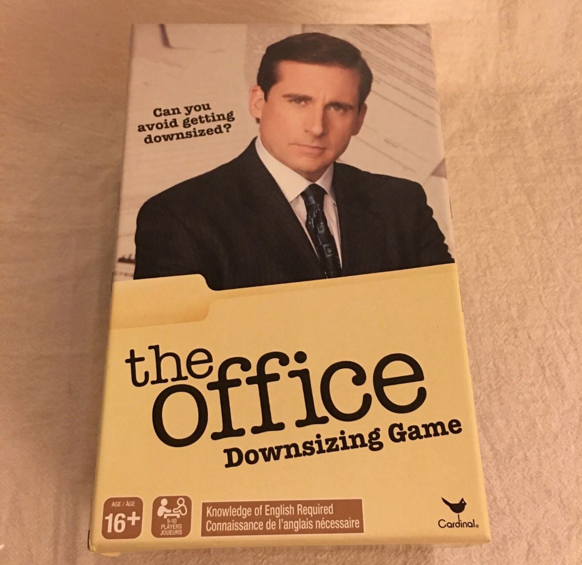 THE OFFICE Downsizing Board Game by Cardinal Games Never Played