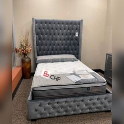 High headboard Queen or king bed frame (Matters sell seperately)