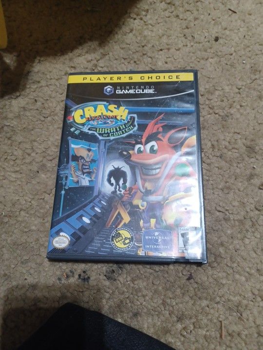 Crash Wrath Of Cortex Gamecube