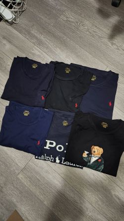 Polo Ralph Lauren T-Shirts Bundle Lot of 6
