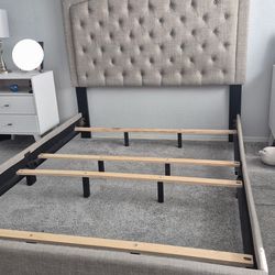 Queen size bed frame only