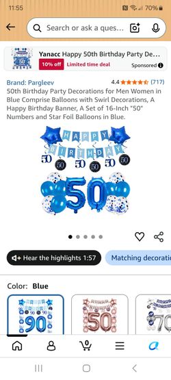 Banner sign for 50th day new in.bag pick up in pomona $10