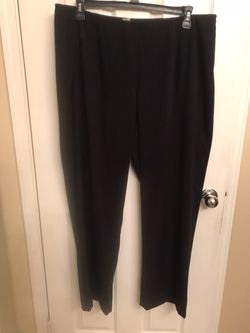 OU09012 Women’s Black Sigrid Olsen Slacks