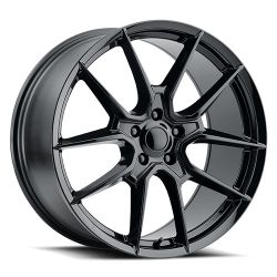 Voxx Replica Wheels FDH Gloss Black Wheels Rims