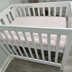 Origami Mini Crib With Newton Baby Matress